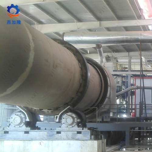 Pengering drum rotary bijih