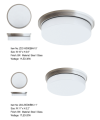 LED -glasflushmontering Belysning Hållbart takljus