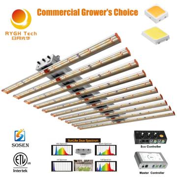 เรือนกระจกที่ดีที่สุด lm301b บาร์ 1000W LED Grow Light