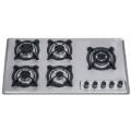 5 Burners Metal Knob Gas Hob 5 Burners Stainless Steel Gas Hob Supplier