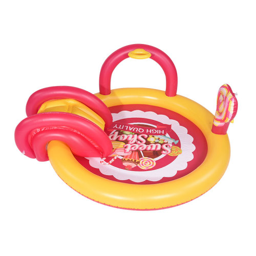 Candy -tema oppustelig swimmingpool oppustelige kiddie -puljer
