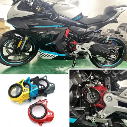 CF MOTO 450SR Motorcycle Engine Magneto Cover - Transparent Edge Gear Cover