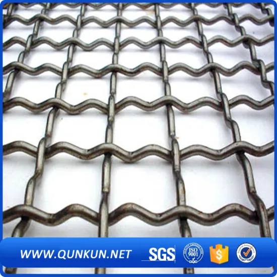 metal mesh screen crimped wire mesh screen