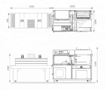 Heat Shrink Wrapping Machine for Gerber Baby Food" could be effectively shortened to:

"Heat Shrink Machine for Gerber Baby Food