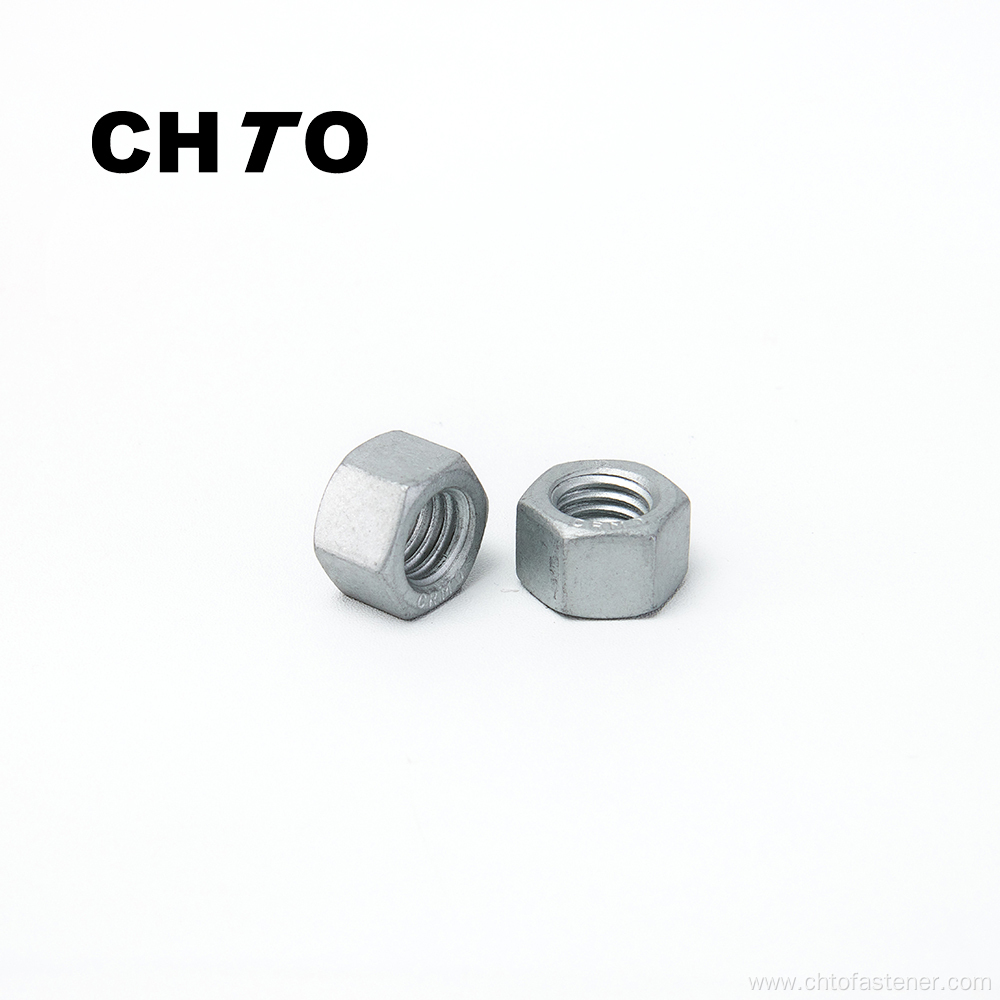 ISO 4033 Grade 10 Hexagonal nuts Dacromet