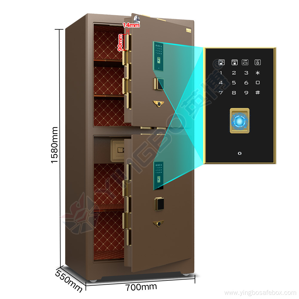 professional anti-theft fireproof hot selling safe box