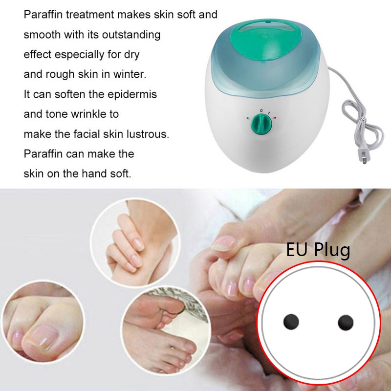 Wax Machine Paraffin Therapy Bath Waxing Pot Warmer Beauty Salon Equipment Spa 150W for Hands and Feet Body Wax Hair Removal EU