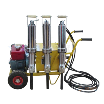Portative Hydraulic Rock Splitter for Controlled Demolition