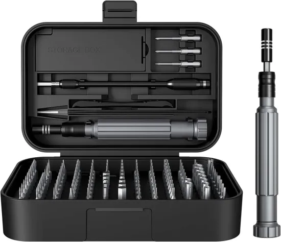 Comprehensive 150-in-1 Mini Magnetic Precision Screwdriver Set: Ideal for Electronics, Computers, and Optics
