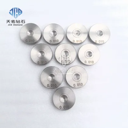 High-Precision 0.010mm Natural Diamond Wire Drawing Die for electronics industry