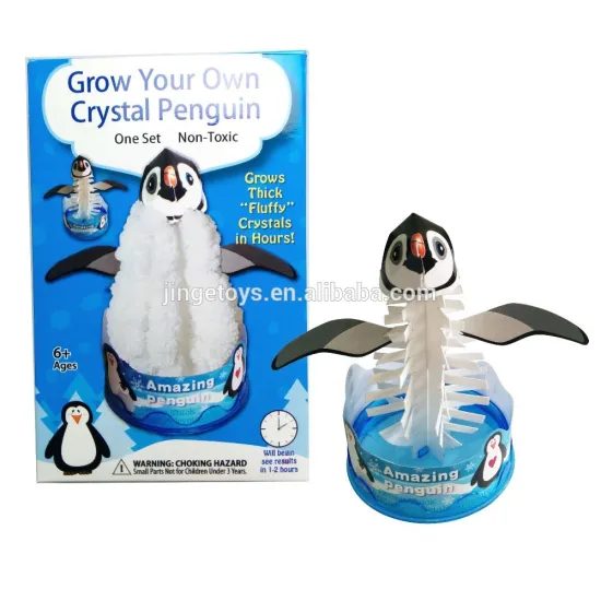 DIY-009 Grow Your Own Crystal Penguin