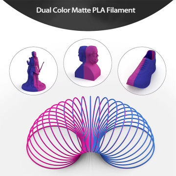 Matte Dual Color PLA Filament 1.75mm
