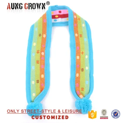 fashion 100% acrylic wholesale children scarf