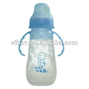 Silicone infant feeding bottle