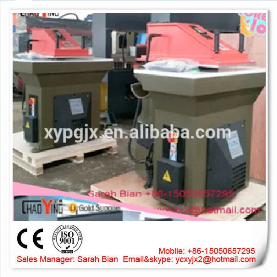 hydraulic swing arm leather die cutting press/atom hydraulic cutting machine