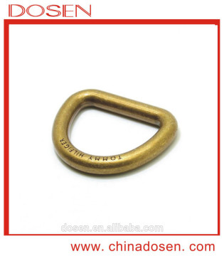 Brass metal nice effect buckle and wholesale D ring belt buckle for women decorate accessories.
