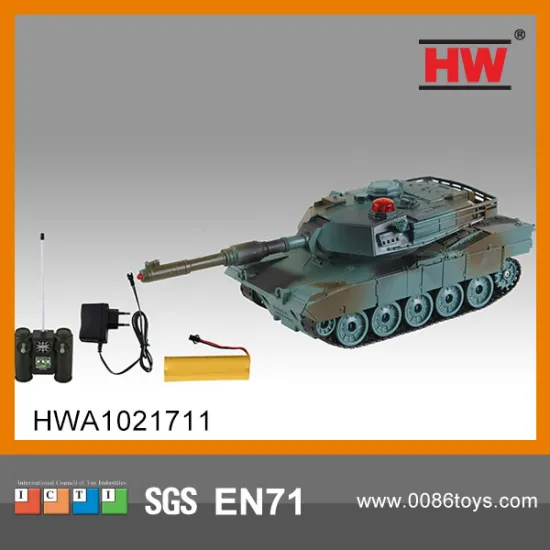 8 Channel RC military tank with light and music