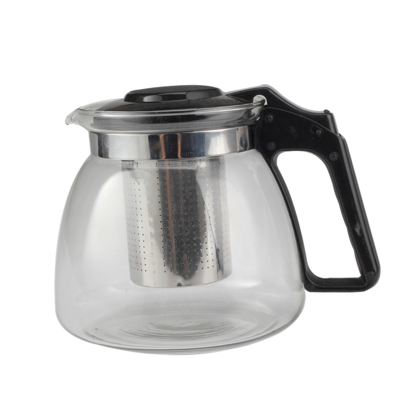 Glass Tea Pot With Plastic Handle