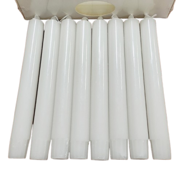 4 Pack Ivory Taper Candles 10 Inch
