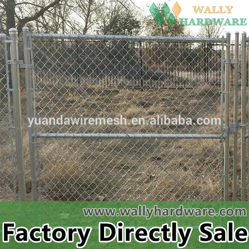 High quality galvanized chain link gate design and chain link fence closer