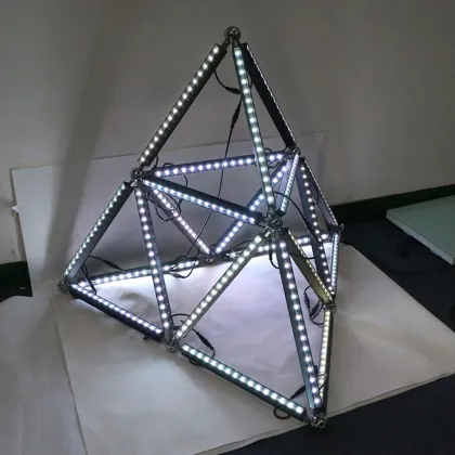 Madrix DMX triangle RGB Digital Bar Light