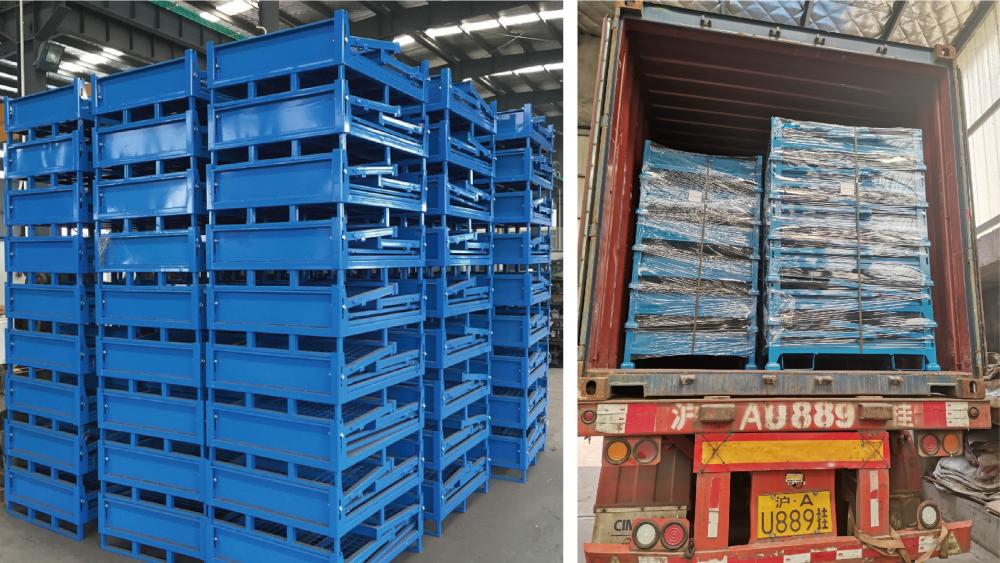 1000 Stacking Cage Shipped To Singapore