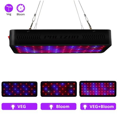 Phlizon Nieuwste Winter 600W LED Grow Light Kit