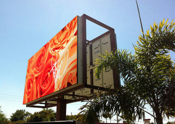 Quakeproof P10 Rich Color LED Display Wall For Shopping Malls / Supermarkets / Office