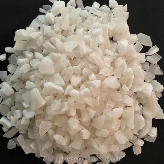 Low ferric aluminium sulfate for paper making industry
