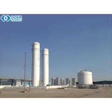 LNG Vacuum Insulated Storage Cryogenic Tank untuk Penjualan
