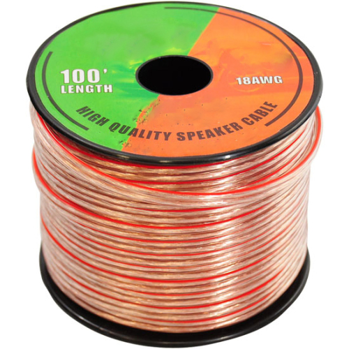 good quality cheap price clear transparent speaker wire