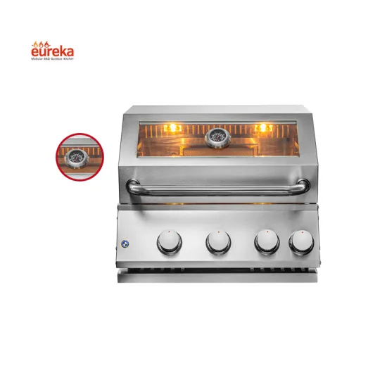 mini outdoor kitchen Portable Gas BBQ Grill Multi-fuel Use BBQ grill for home