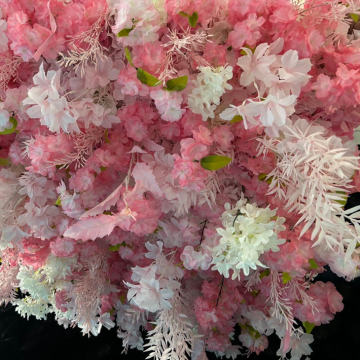 Cherry Blossom Flower Banner and Garland for Event Decoration