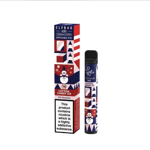 Disposable Vape Pen Elf Bar 600 Puffs