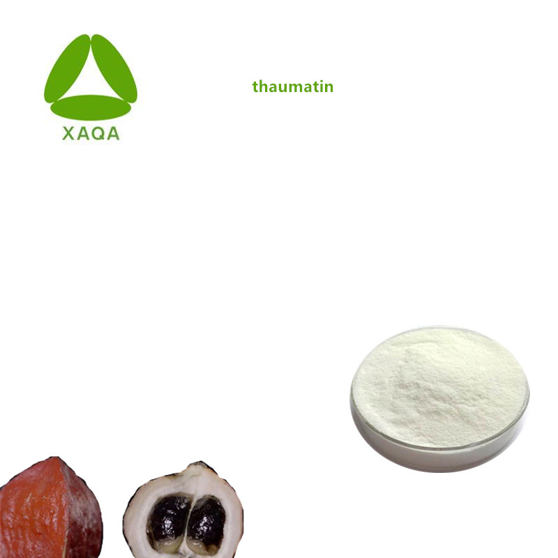 Ingredientes naturales agente endulzante taumatina 98% polvo