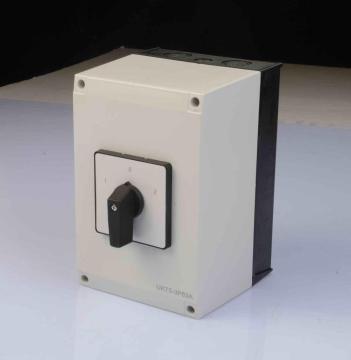 IP65 Protection Class Enclosed Changeover Switch