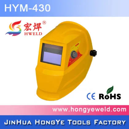 arc sensor big view solar auto darkening/shading grinding welding helmets