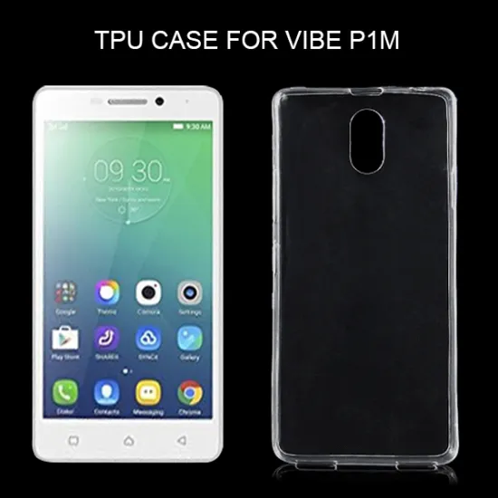 High Quality Ultrathin Transparent TPU Protective Case for Lenovo VIBE P1M case
