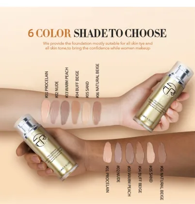 Private Label Waterproof Liquid Matte Long-Lasting Foundation