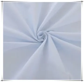 T/C 65/35 white woven shirting fabric