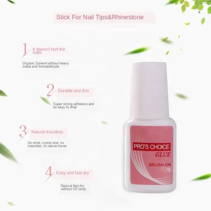 7g Nail Glue: 100% Glue for Acrylic Nails and Nail Tips