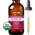 OEM Kikaboni Bulk Jojoba Mafuta na lebo ya kibinafsi