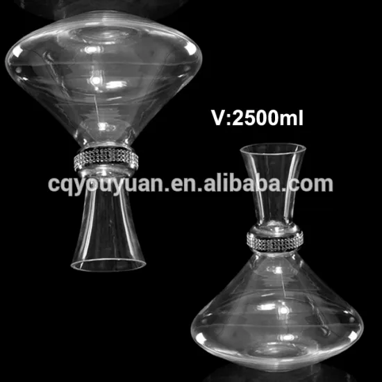 Unique 2.6L Whiskey Crystal Decanter Set High Quality Decanter Crystal Glass