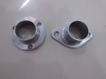 Dia 25 MM Flange Wardrobe Tube Holders