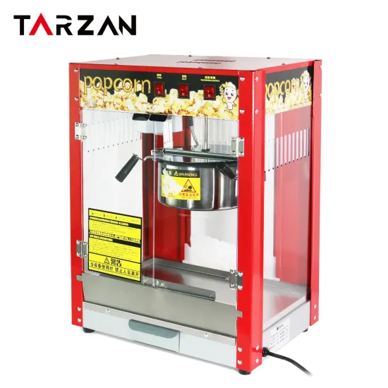 CE Approved 110-240 Volt Commercial Popcorn Maker: An 8Oz Electric Popcorn Machine