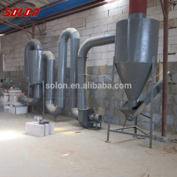 Solon 2016 hot sale air flow heat rice grain dryer machine wood shavings dryer machine