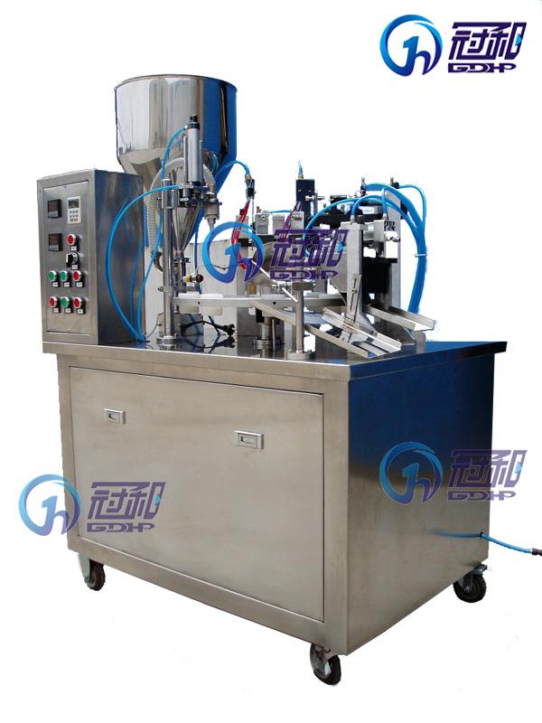 Semi-Auto Soft Tube Filling Machine with Sealing