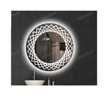 Factory Wholesale Round LED Bathroom Vanity Mirror with Touch Sensor