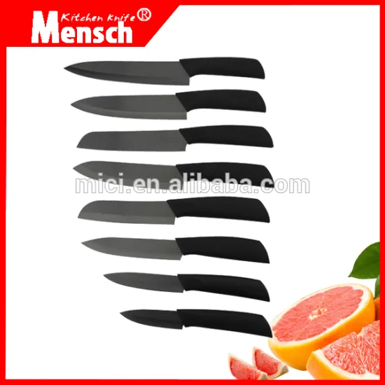 8pcs New brand Shark Handle Series Ceramic Knife Set