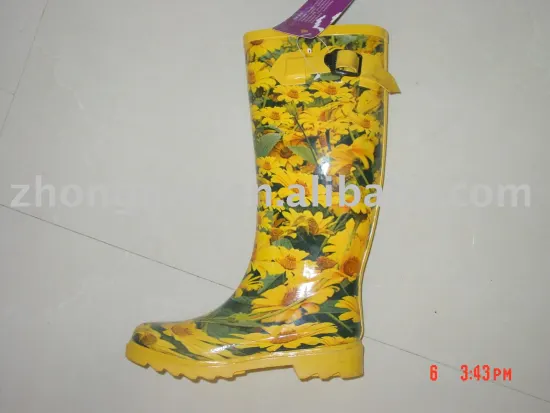 ladies rubber boots(rb-013)